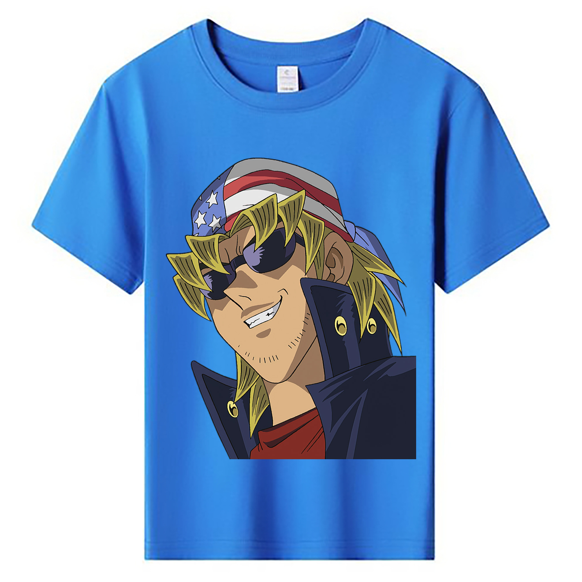 （画像用） 遊☆戯☆王 Yu-Gi-Oh! 綿100％キッズTシャツ（フロントプリント）